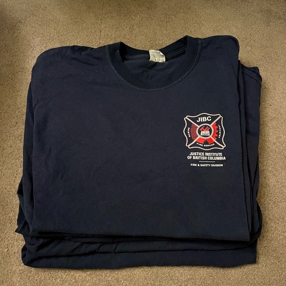 JIBC Fire & Safety Division T-Shirts (Set of 5) - Picture 1 of 2